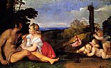 Titian Canvas Paintings - The Three Ages of Man